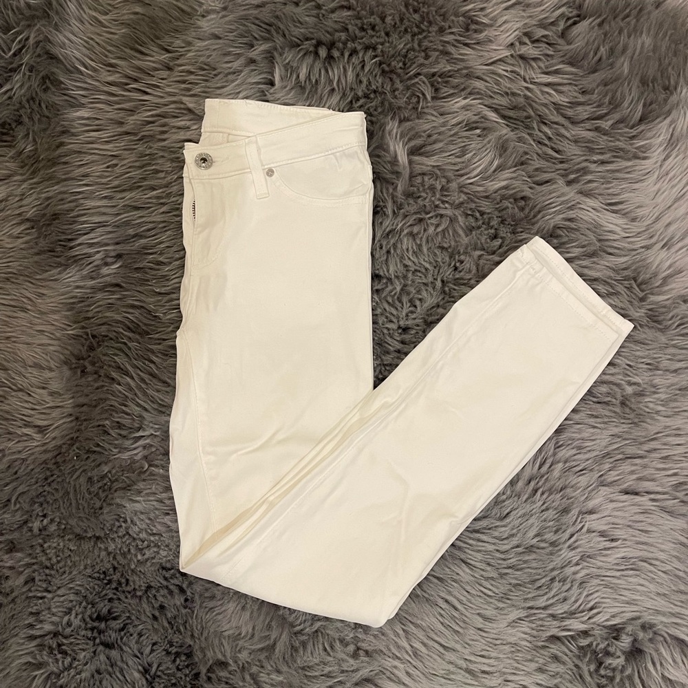 AG Adriano Goldschmied White Jeans